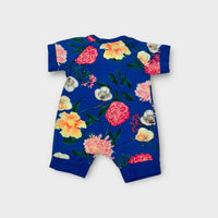Bonds Shortie Floral Wondersuit, Size NB