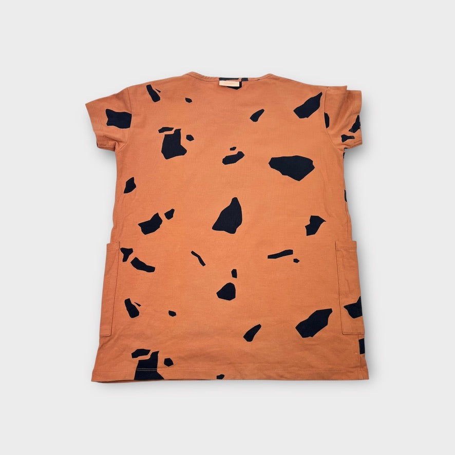Tiny Cotton Printed Dress, Size 6