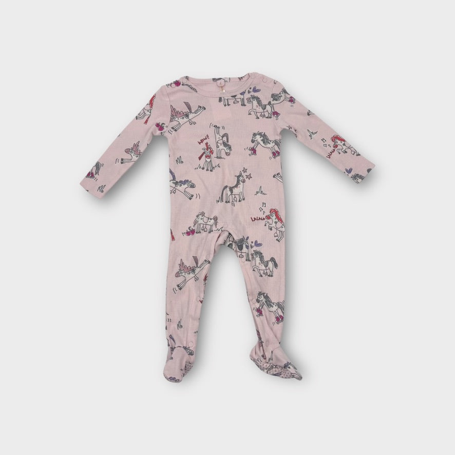Stella McCartney Horse Onesie, Size 00