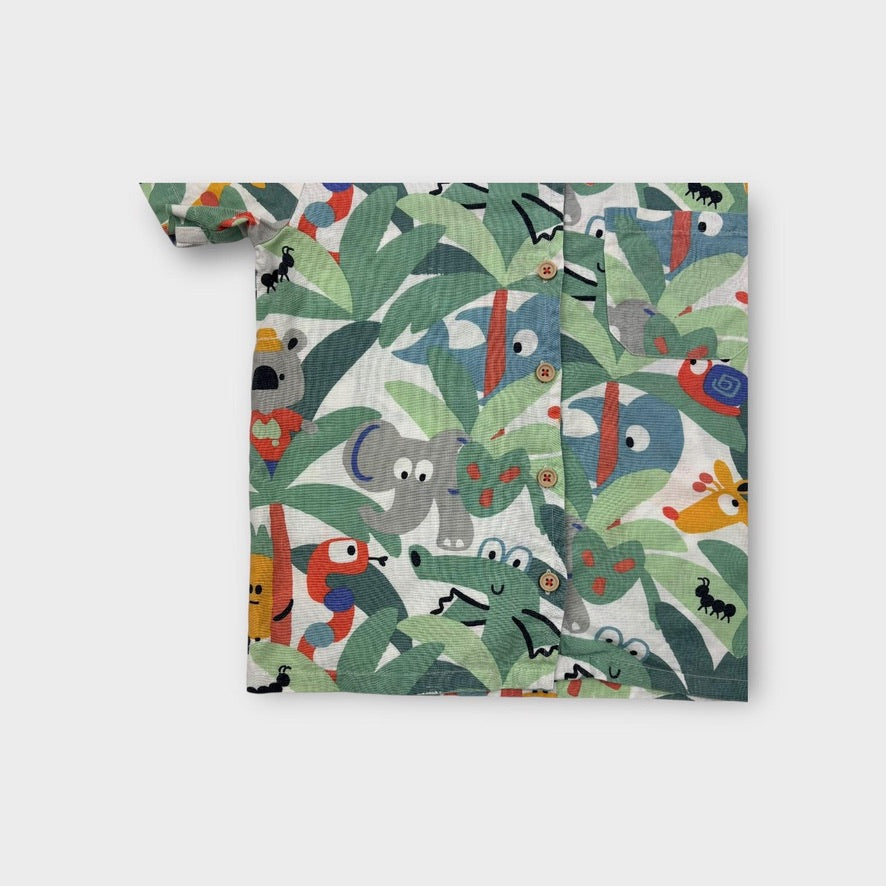 Jack & Milly Jungle Shirt, Size 6