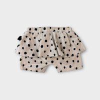 Kapow Kids Spotted Ruffle Shorts, Size 2