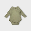 Jamie Kay Green Rib Bodysuit, Size 1