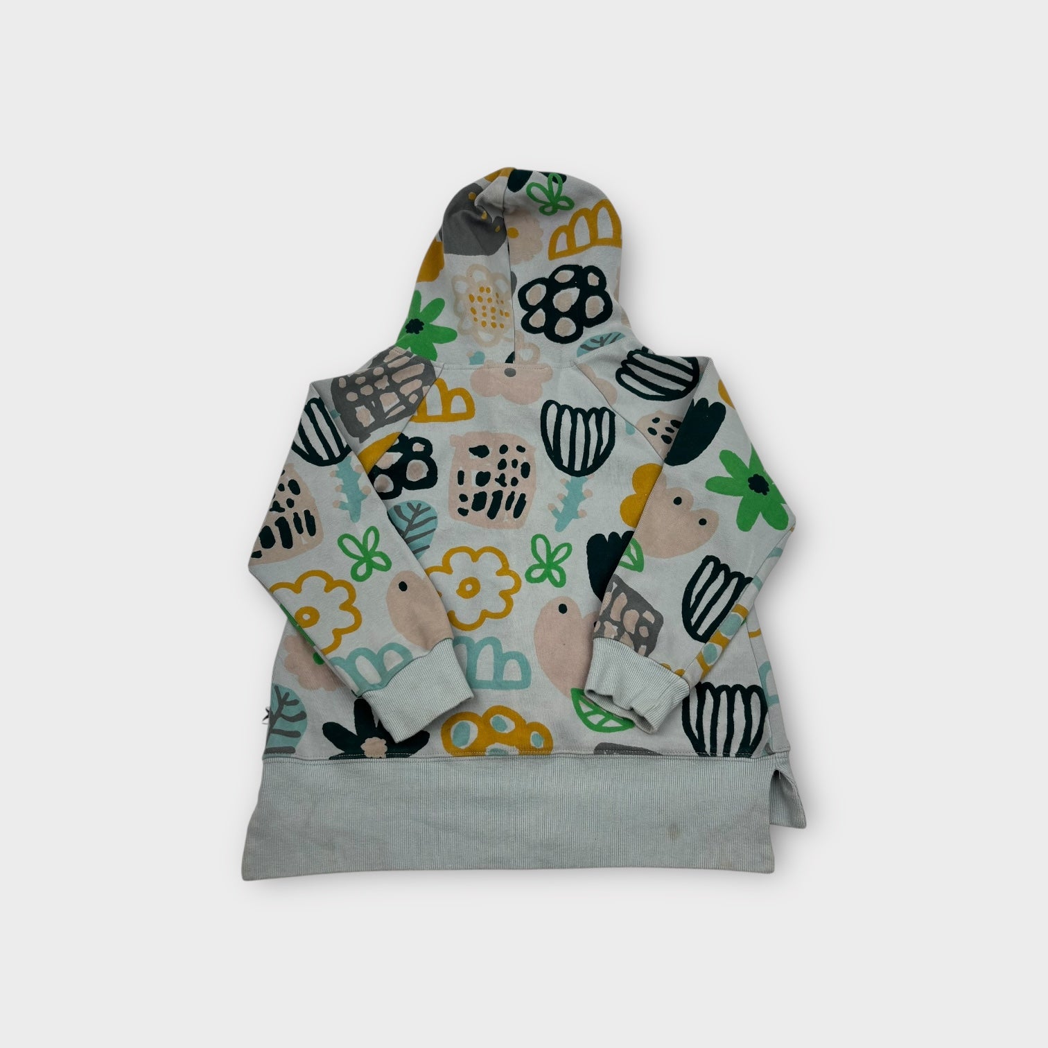 Minti Melbourne Pattern Zip Hoodie, Size 6