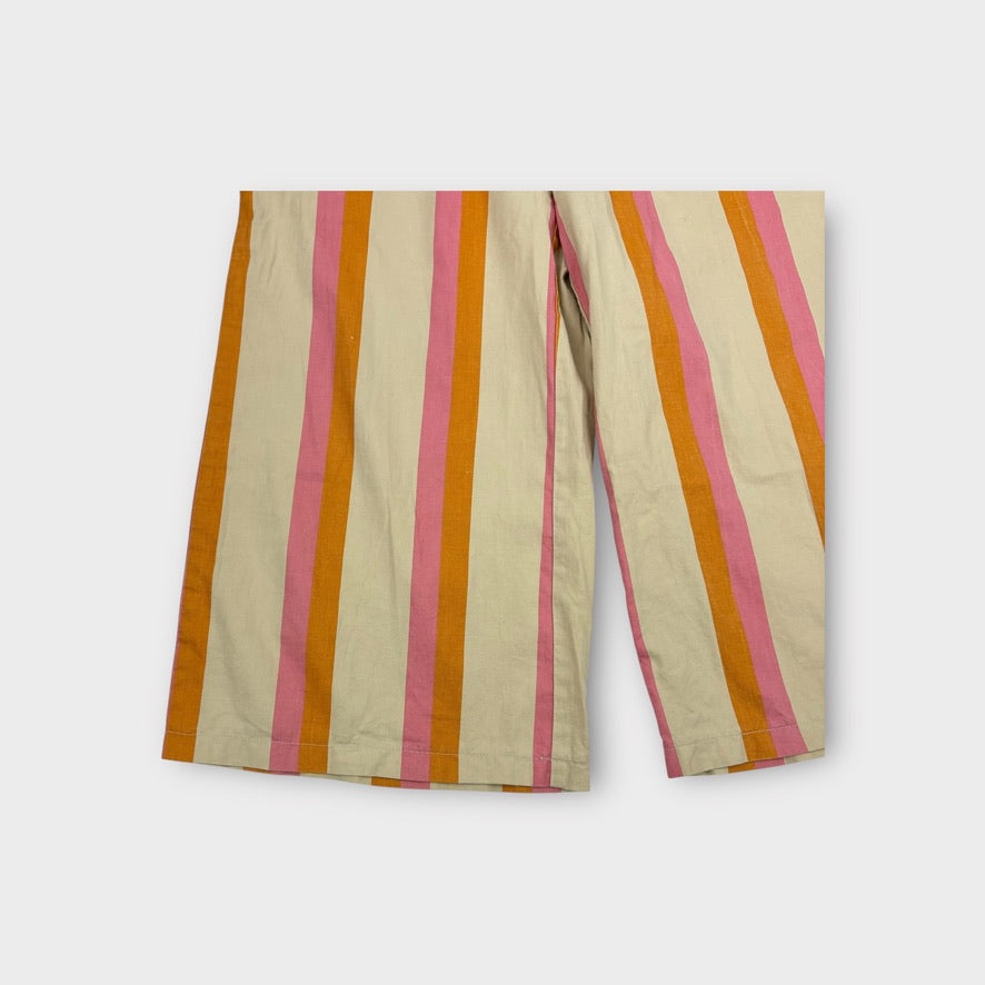 Olive and the Captain Stripe Crop Pants, Size 10