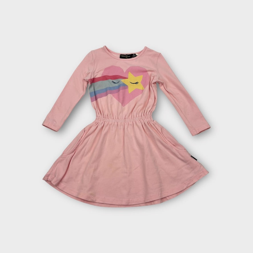 Rock Your Kid Star Rainbow Dress, Size 2