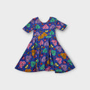 Rock Your Kid Pansy Dress, Size 8