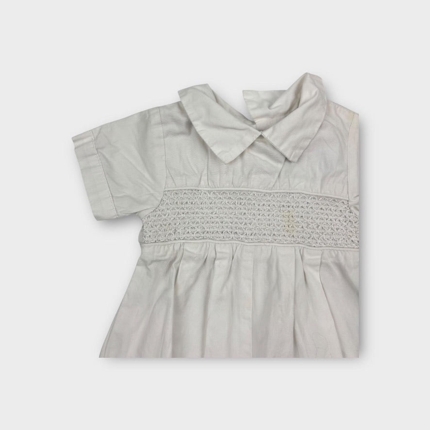 Vintage Christening Romper, Size 1