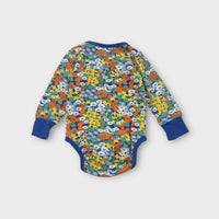 Goldie + Ace Blue Floral Bodysuit, Size 00