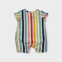 Cotton on Baby Christmas Stripe Onesie, Size NB