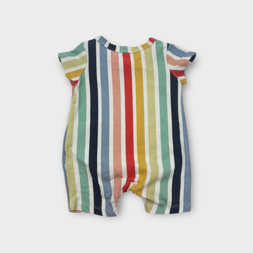 Cotton on Baby Christmas Stripe Onesie, Size NB