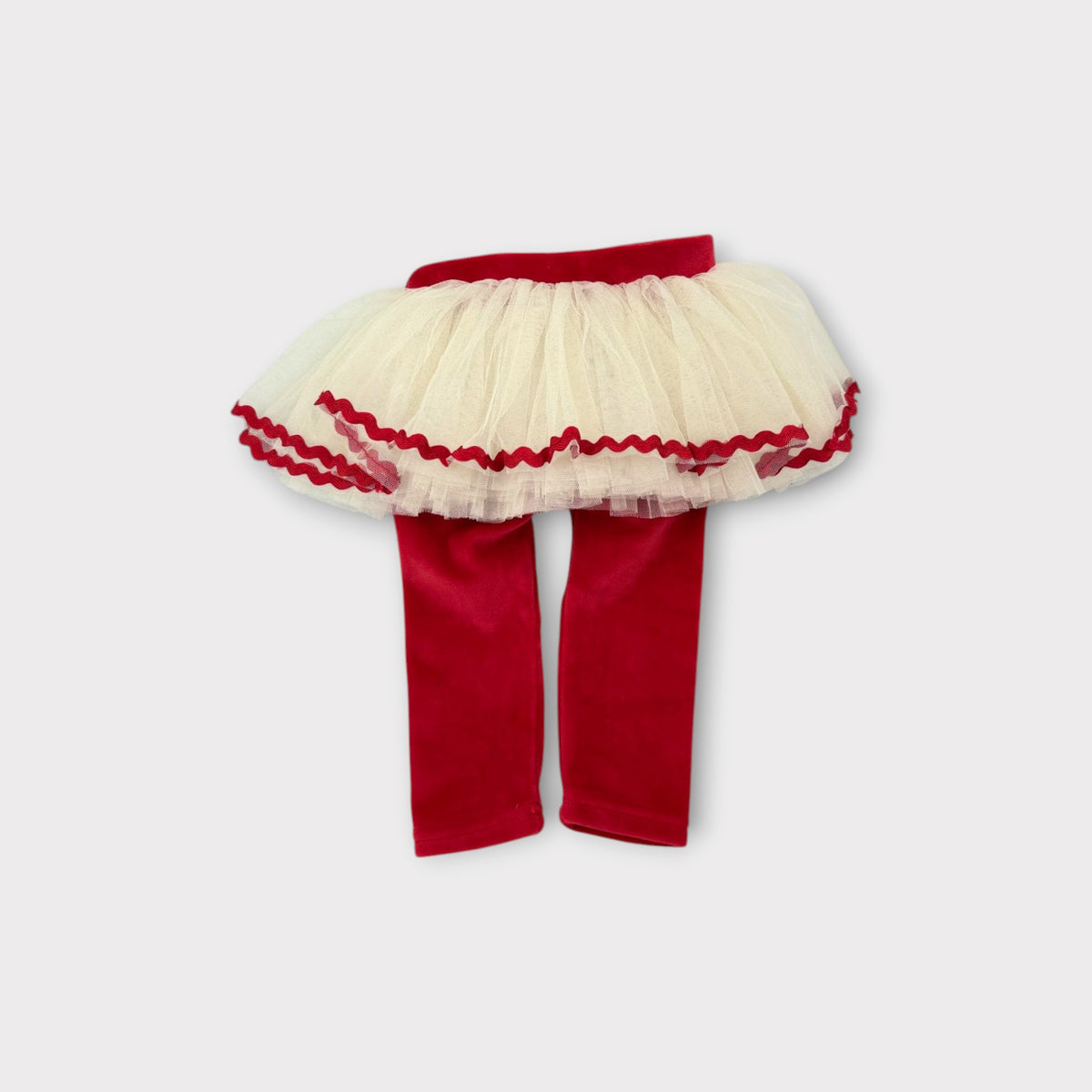 Rock Your Baby Red Velvet Tutu Leggings, Size 000