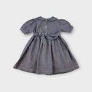 Vintage Chambray Teddy Dress, Size 2