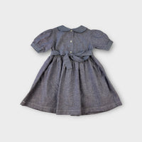 Vintage Chambray Teddy Dress, Size 2