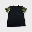 Rock Your Kid Leopard Sleeve Tee, Size 8