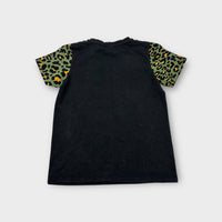 Rock Your Kid Leopard Sleeve Tee, Size 8