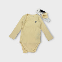 Calvin Klein Rib Bodysuit Set, Size 1