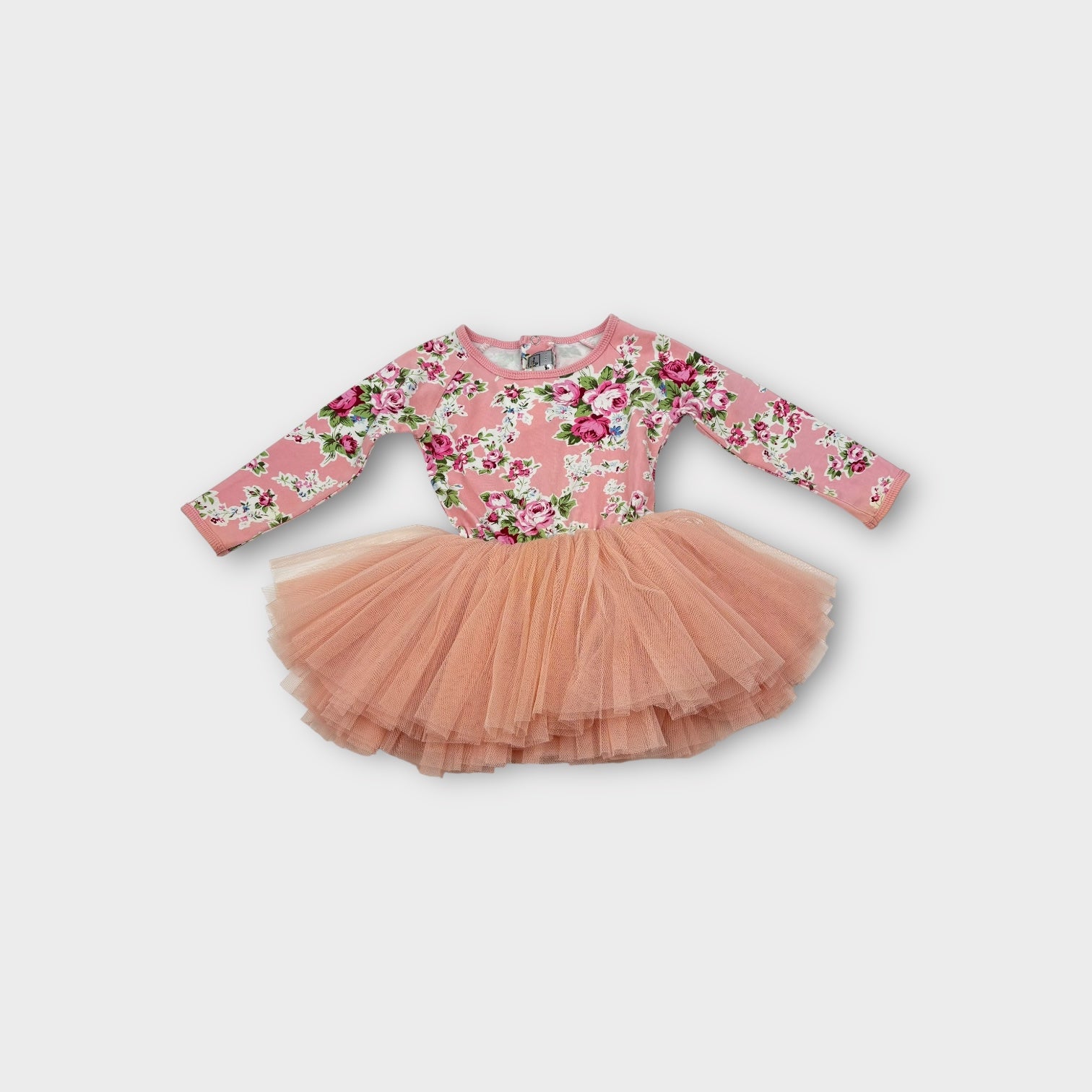 Rock Your Baby Floral Tulle Dress, Size 0