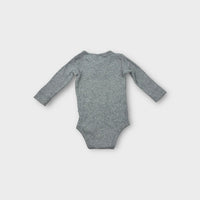 Jamie Kay Ribbed Grey Bodysuit, Size 0