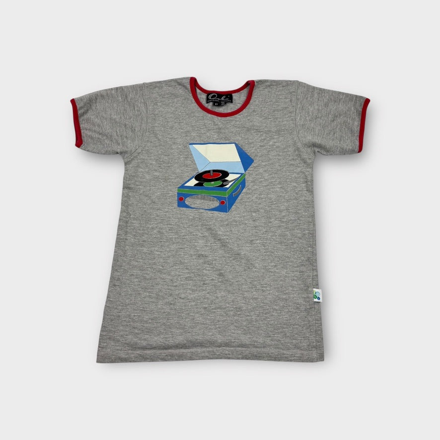 Oobi Record Player Tee, Size 9