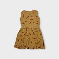 Bobo Choses Ribbed Dress, Size 10