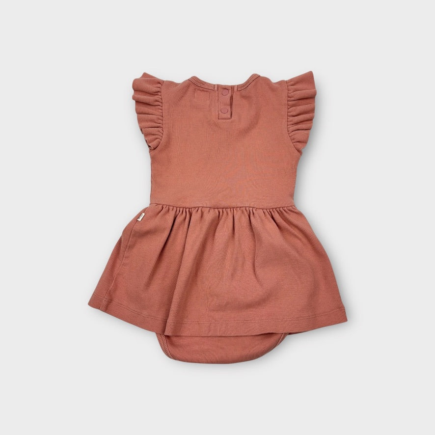 Snuggle Hunny Ribbed Bodysuit, Size 1