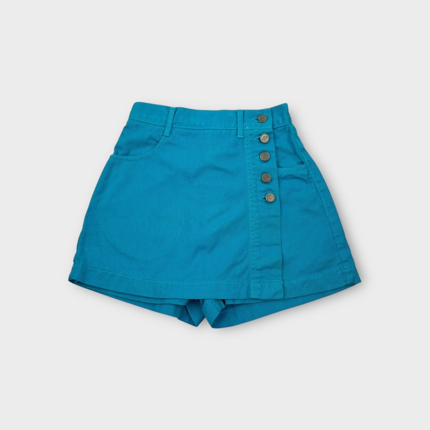 Bongo Vintage Blue Denim Skort, Size 8-10