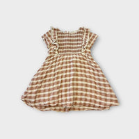 Lil Atelier Gingham Dress, Size 3-4