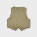 Nordstrom Linen Waistcoat Vest, Size 2