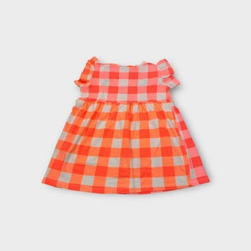 Going Kids Flower Gingham Dress, Size 4