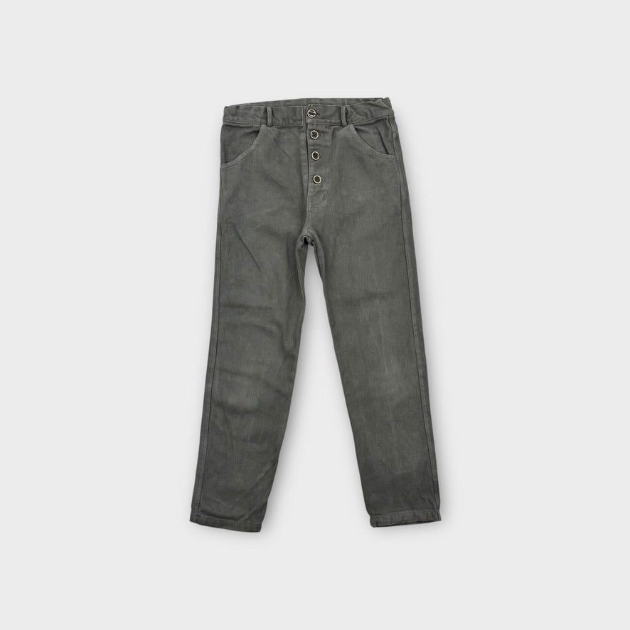 Buho Grey Wash Denim Jeans, Size 10