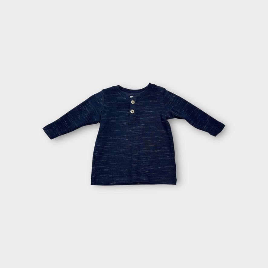 Seed Heritage Navy Top and Leggings Set, Size 000