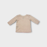 Boody Baby Stripe Long Sleeve Top, Size 00