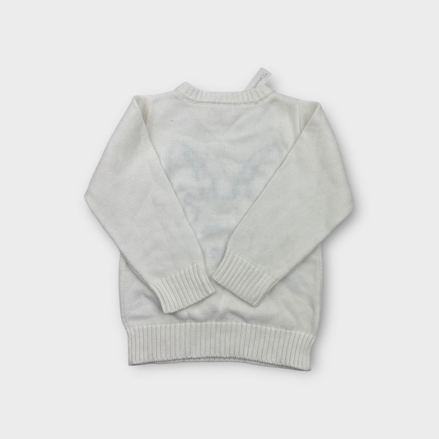 Miann & Co Bunny Knitted Jumper, Size 4