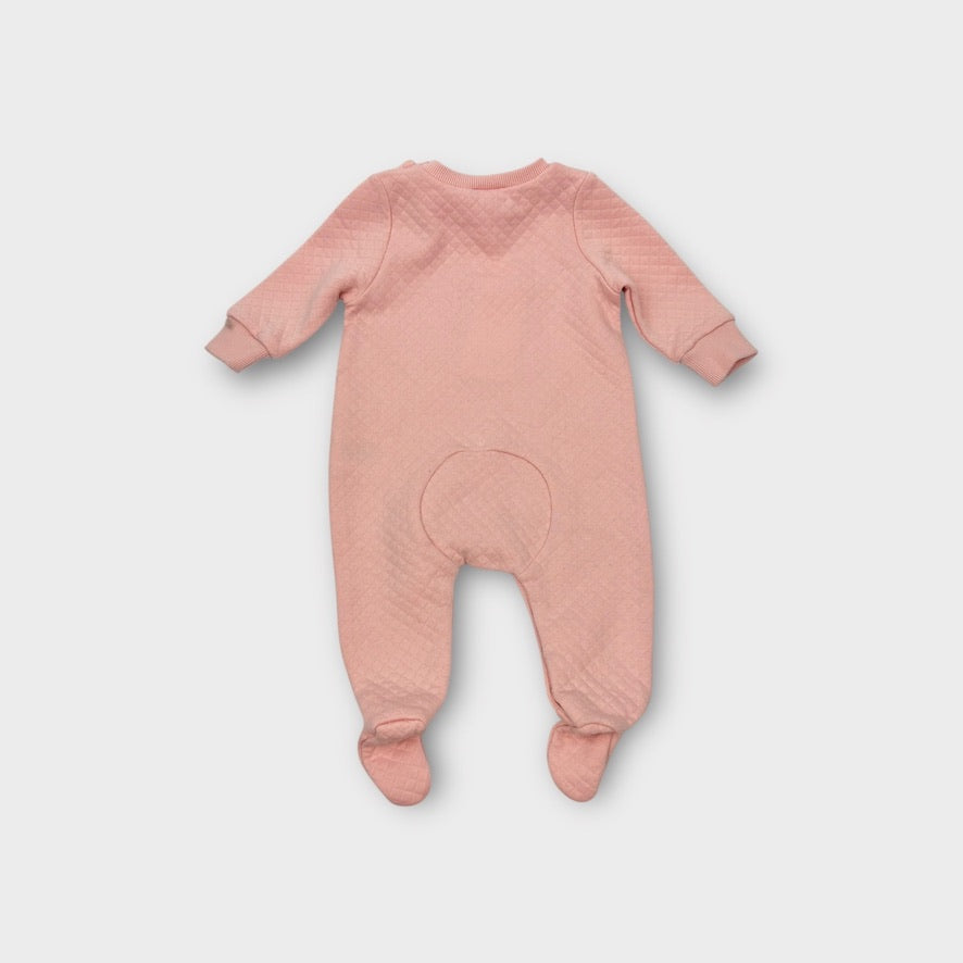 Seed Heritage Quilted Bunny Onesie, Size 000