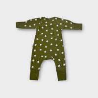 Bonds Green Star Onesie, Size NB