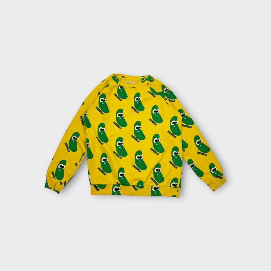 Hugo Loves Tiki Pickle Jumper, Size 10