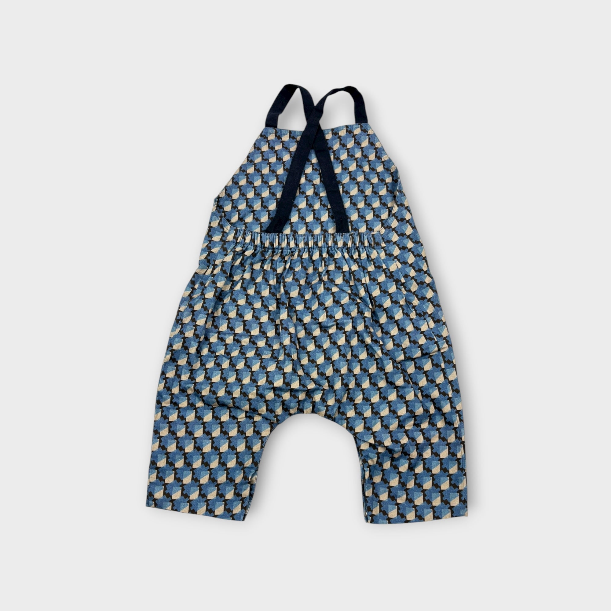 Caramel Pattern Romper, Size 0