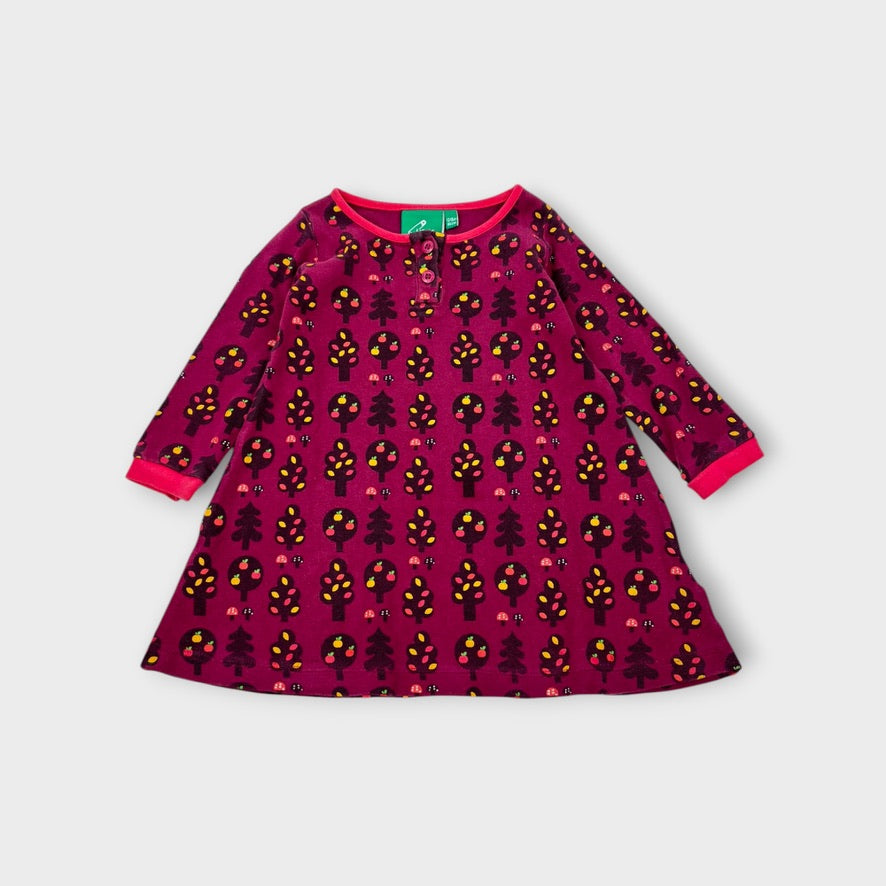 Little Green Rascals Apple Tree Dress, Size 1