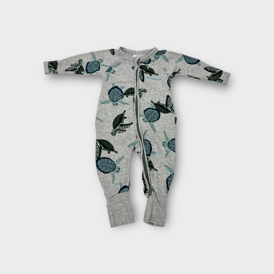 Bonds Grey Turtle Wondersuit, Size 000