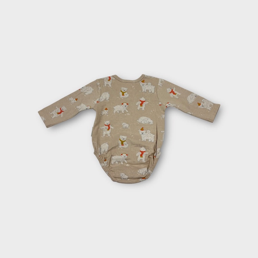 Purebaby Bear Bodysuit Size 00