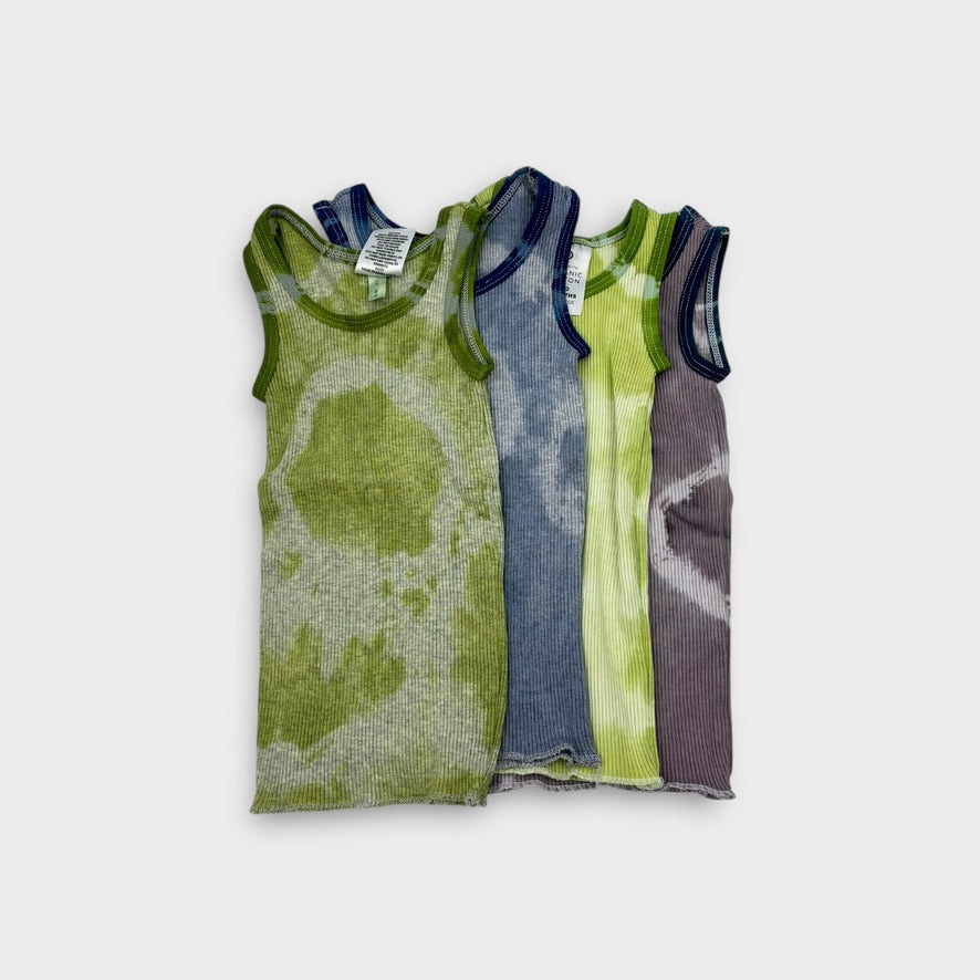 Tie Dye Singlet Pack, Size 000