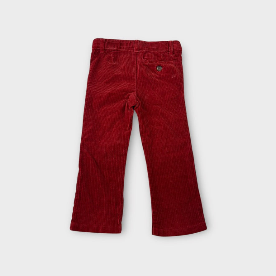 Ralph Lauren Red Corduroy Pants, Size 2