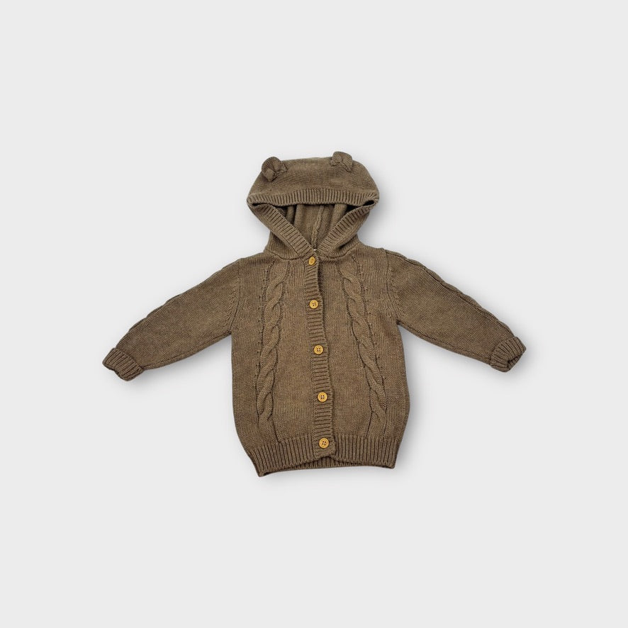 Wilson & Frenchy Cable Knit Cardigan, Size 0