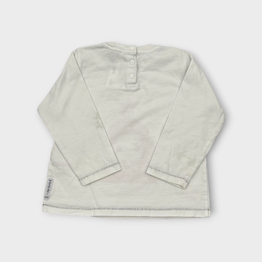 Armani Robot Long Sleeve Top, Size 0