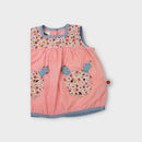 Oobi Patchwork Bunny Top, Size 1