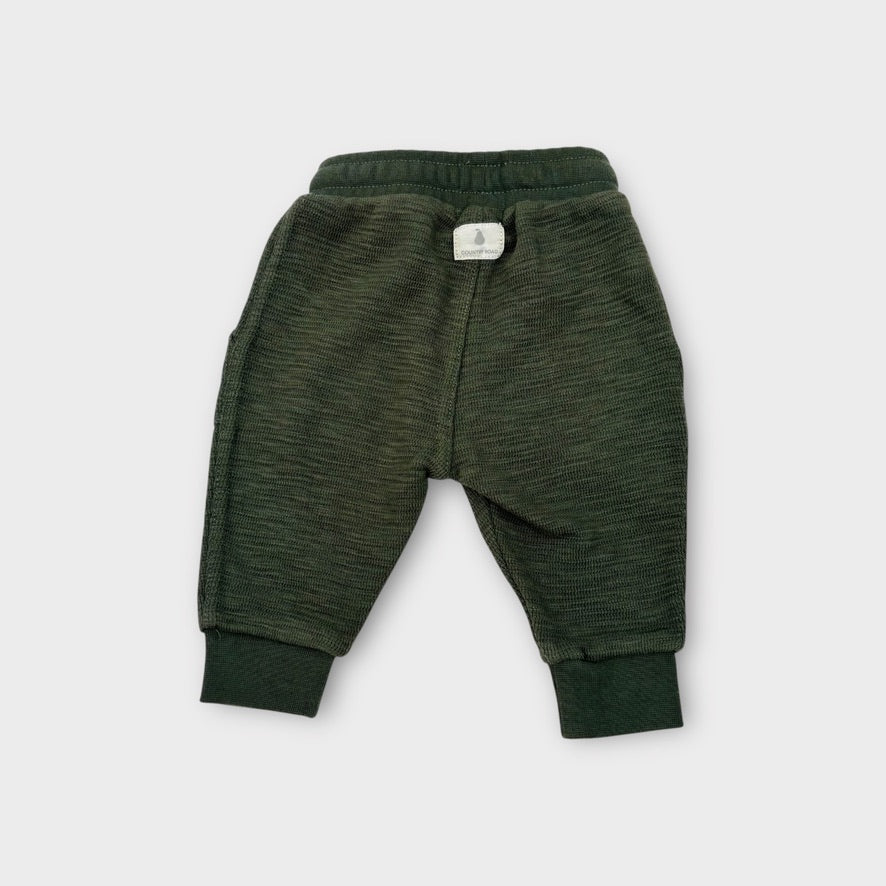 Country Road Green Track Pants, Size 000