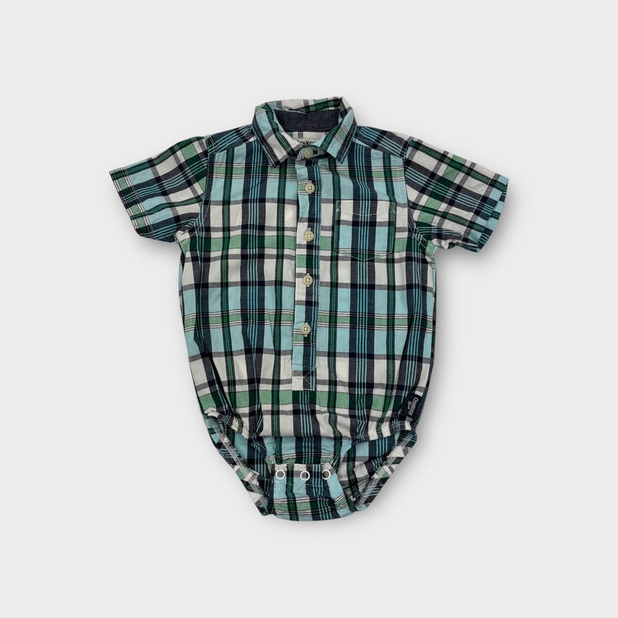 OshKosh B'Gosh Collared Bodysuit, Size 1