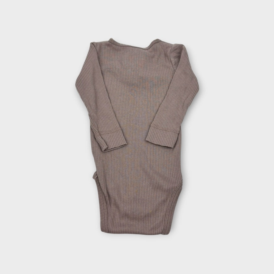 Jamie Kay Blush Rib Bodysuit, Size 1