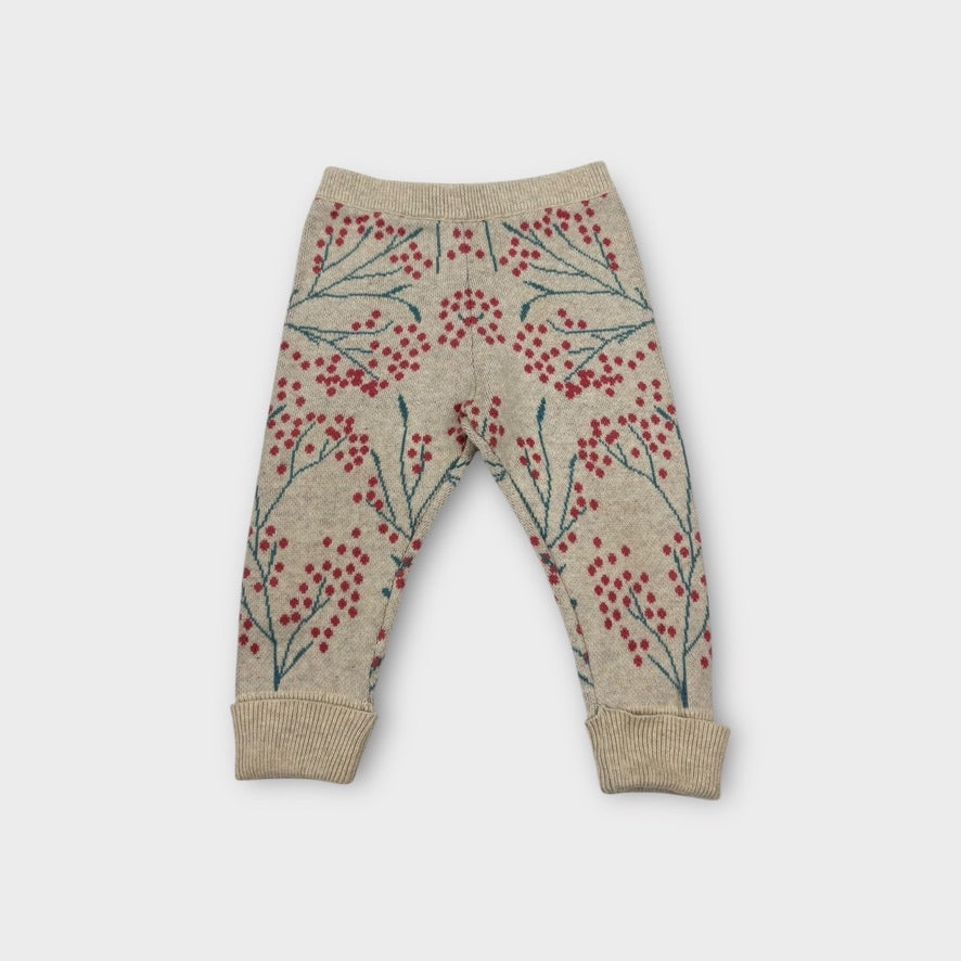 Zara Blossom Knitted Pants, Size 1