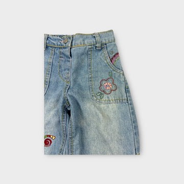 Vintage Embroidered Jeans, Size 4